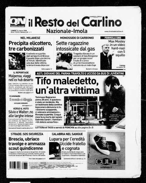 Il Resto del Carlino : giornale dell'Emilia